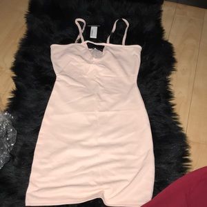 Light pink tight bodycon dress ❤️